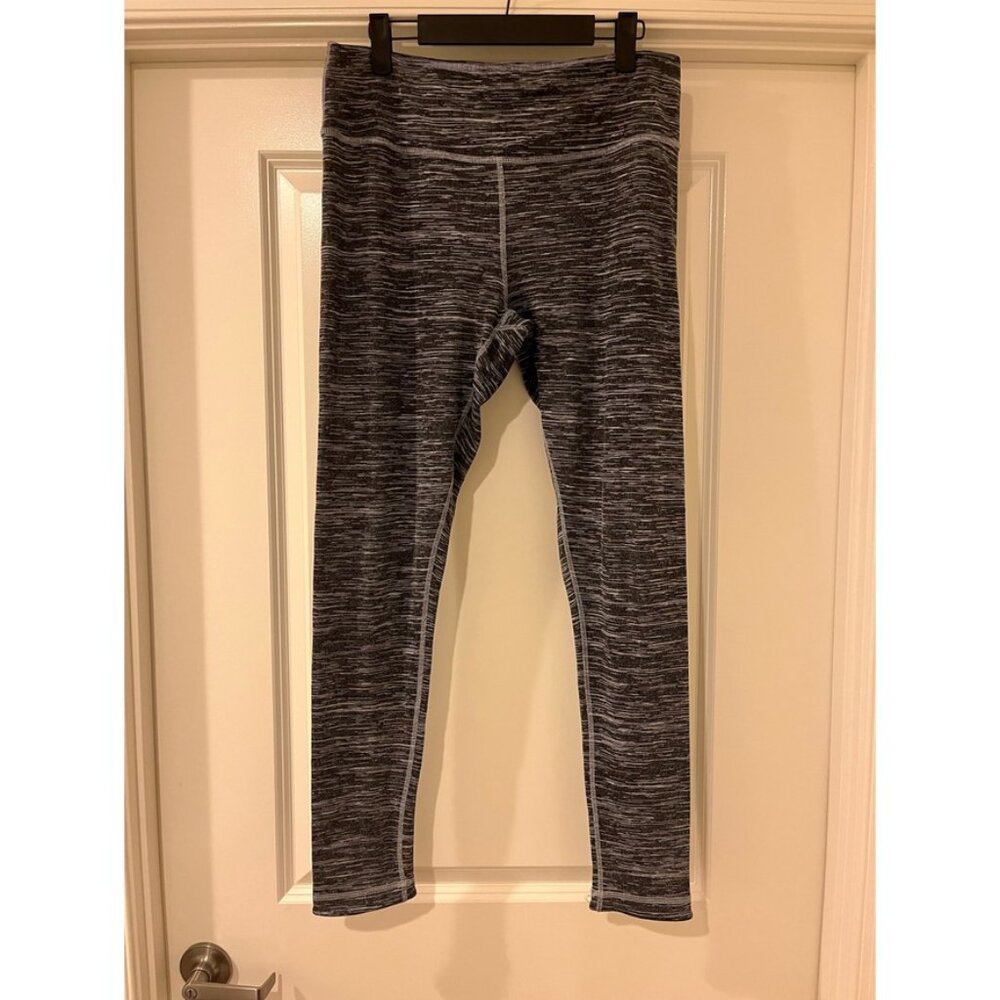 Gray/White Leggings